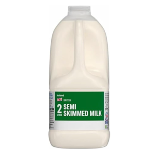 click to see full view iceland british semi skimmed milk 2 litres 2l (chilled)